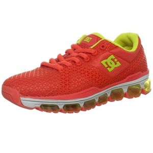 DC PSI Flex air cushion running shoes neon color